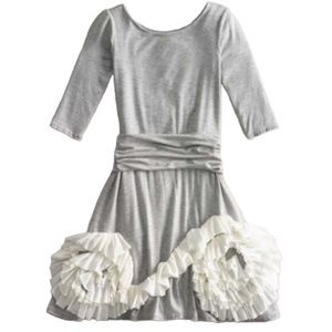 Girls Pixie Girl Boot Dress Swirl ruffles sz 5